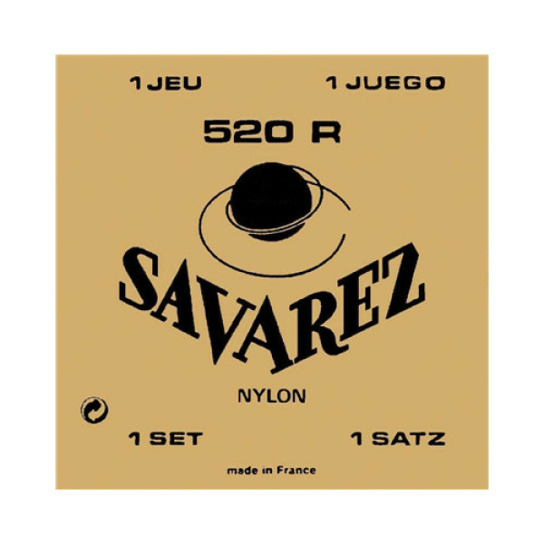 SAVAREZ 520R MUTA CHITARRA CLASSICA NYLON BUSTA ROSSA