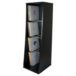 SEFOUR VINYL STORAGE UNIT 400 RECORDS - BLACK