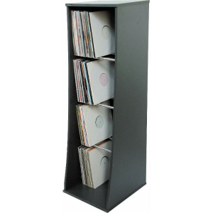 SEFOUR VINYL STORAGE UNIT 400 RECORDS - DARK GREY