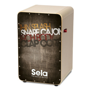 SELA 081 CASELA PRO CAJON VINTAGE GREY