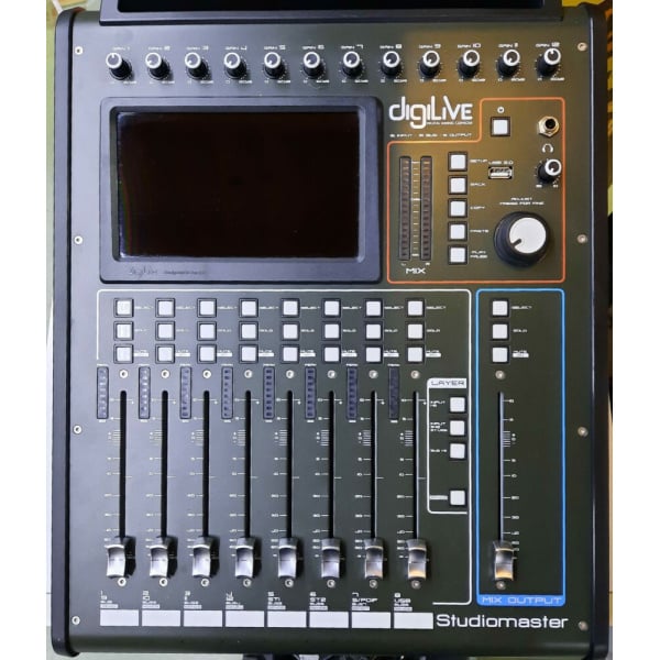 STUDIOMASTER DIGILIVE 16  MIXER DIGITALE 12ch+2st