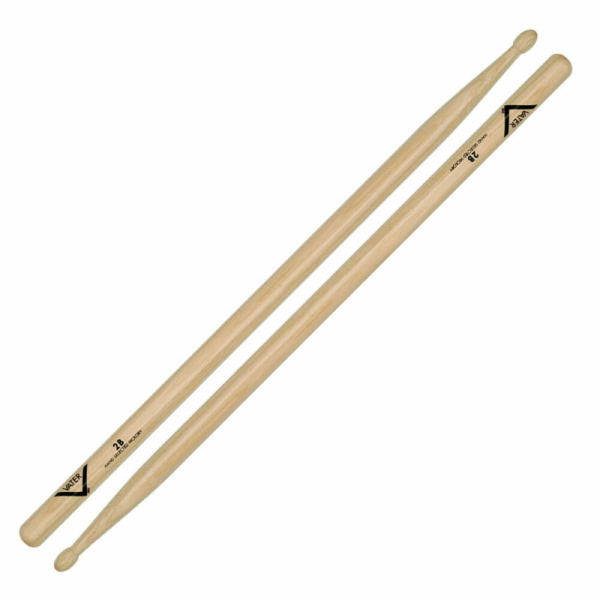 VATER 2B BACCHETTE AMERICAN HICKORY PUNTA LEGNO