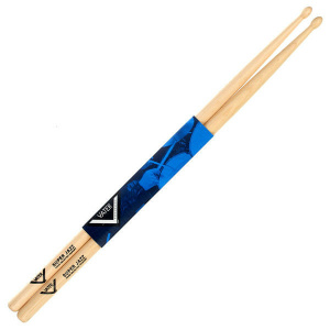 VATER SUPER JAZZ BACCHETTE AMERICAN HICKORY PUNTA LEGNO