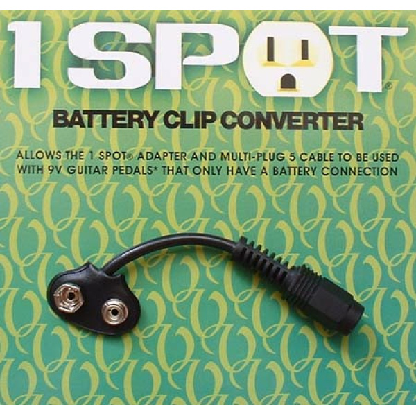 VISUAL SOUND CYR ADATTATORE PER BATTERIA DA 9V