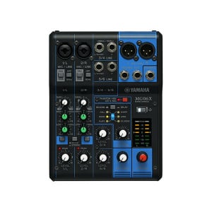 YAMAHA MG06X MIXER ANALAOGICO 6 CANALI CON EFFETTI