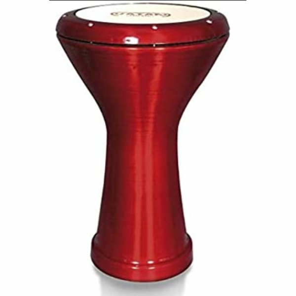 DARBOUKA EGITTO 3025 ROSSO SMALTATO