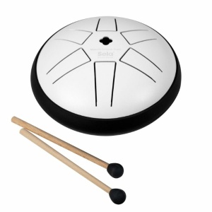 SELA 351 MELODY TONGUE DRUM 5.5'' B5 WHITE