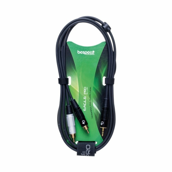 Bespeco EAYMSR300 Cavo da mini jack 3.5mm a 2 RCA