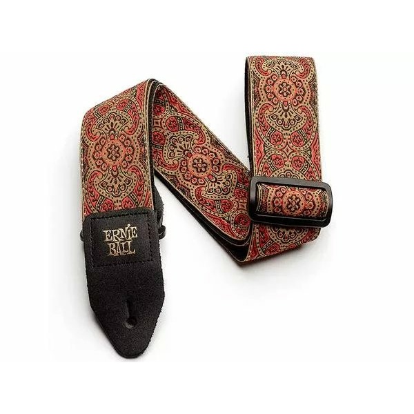 E.BALL 4162 Tracolla Crimson Paisley Jacquard
