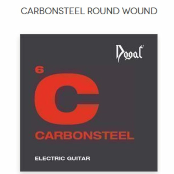 Dogal RW87H Muta Corde Chitarra Elettrica 12-54 Carbonsteel