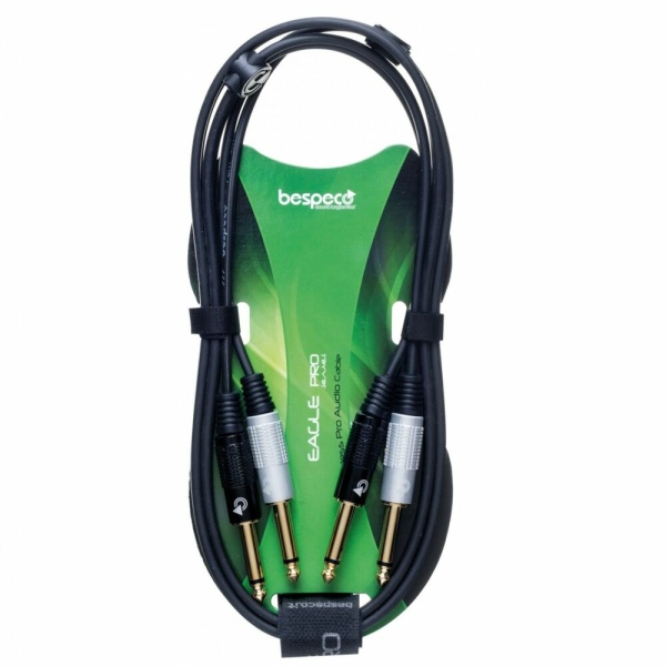 Bespeco EA2J500 CAVO 2JACKM/2JACKM 5MT