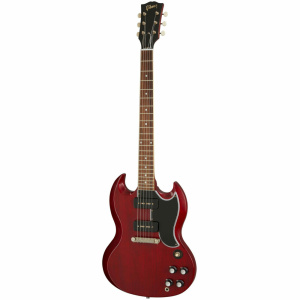 GIBSON CUSTOM SHOP '63 SG SPECIAL REISSUE VOS LIGHTNING BAR - CHERRY RED