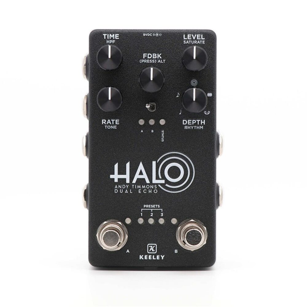 Keeley HALO ANDY TIMMONS DUAL ECHO SIGNATURE PEDALE DELAY