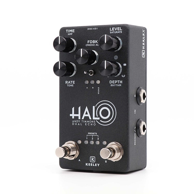 Keeley HALO ANDY TIMMONS DUAL ECHO SIGNATURE PEDALE DELAY