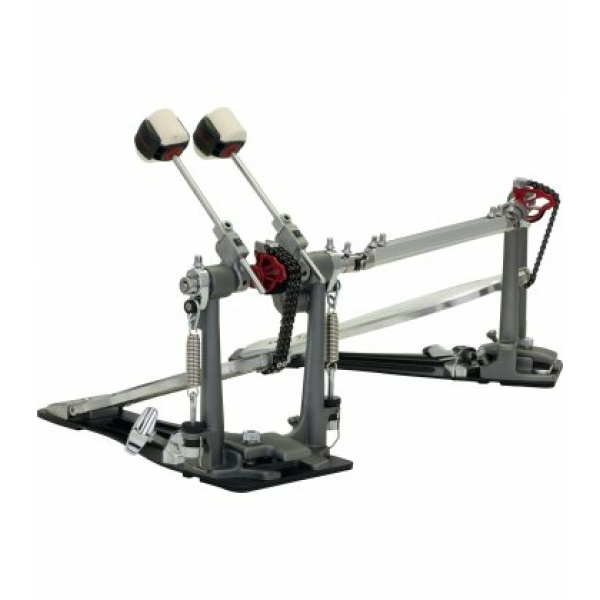 PEARL P-1032R DOUBLE DRUM PEDAL SOLO RED