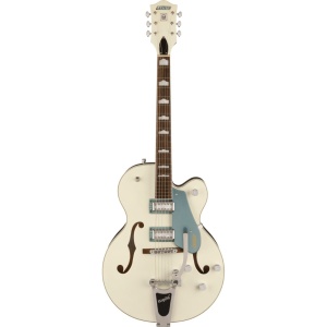 GRETSCH ELECTROMATIC G5420T 140TH DOUBLE PLATINUM HOLLOW BODY W/BIGSBY TWO TONE PEARL PLATINUM/STONE PLATINUM