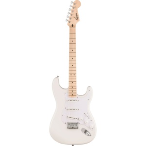 SQUIER SONIC STRATOCASTER HT MN ARCTIC WHITE