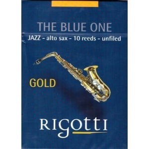 Rigotti BOX 10 ANCE 3 LIGHT GOLD JAZZ SAX CONTRALTO