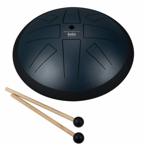 Sela percussion SE371 TONGUE DRUM NAVY BLUE 10'' D AKEBONO