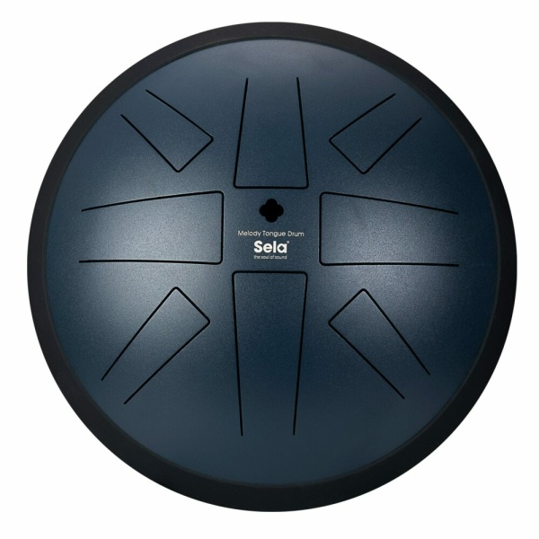 Sela percussion SE371 TONGUE DRUM NAVY BLUE 10'' D AKEBONO