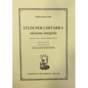 SOR STUDI PER CHITARRA EDIZ INTEGRALE VOL2 OP. 31