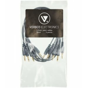 VERBOS ELECTRONICS CABLE 60CM. GREY 5 PACK