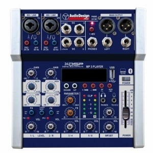 Audio Design Pro PAMX.231SC Mixer Professionale 4 Canali