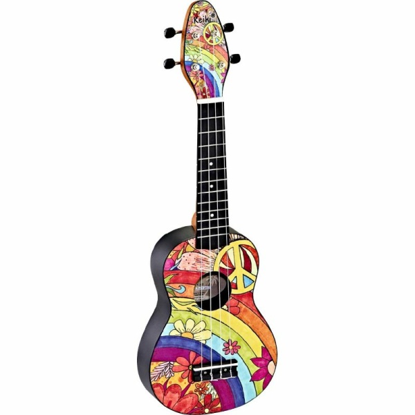 KEIKI K2-68 Ukulele soprano Peace 68''