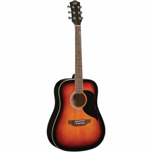 Eko Ranger 6 Brown Sunburst - Chitarra acustica colore Brown Sfumato