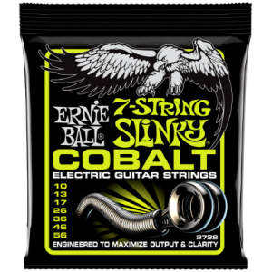 ERNIE BALL 2728 COBALT REGULAR SLINKY 7 CORDE