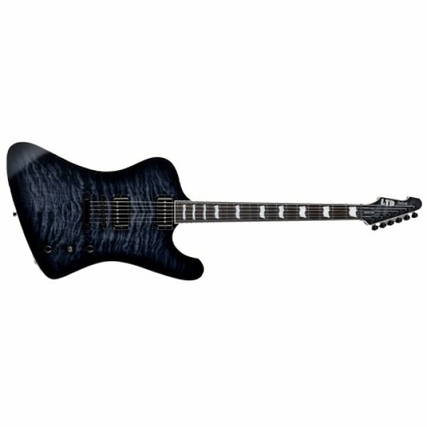 LTD LTD PHOENIX-1000 QM - See Thru Black Sunburst
