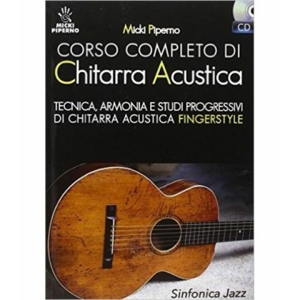 PIPERNO CORSO COMPLETO CHITARRA ACUSTICA