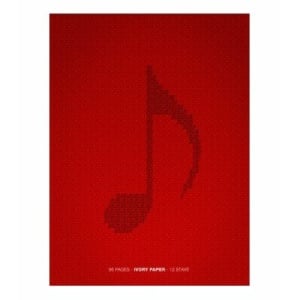 QUADERNO MUSICA 96 PAGINE 12 RIGHI  CON SPIRALE MB378