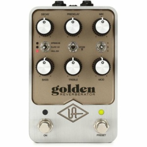 UNIVERSAL AUDIO UAFX GOLDEN REVERBERATOR