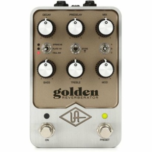 UNIVERSAL AUDIO UAFX GOLDEN REVERBERATOR