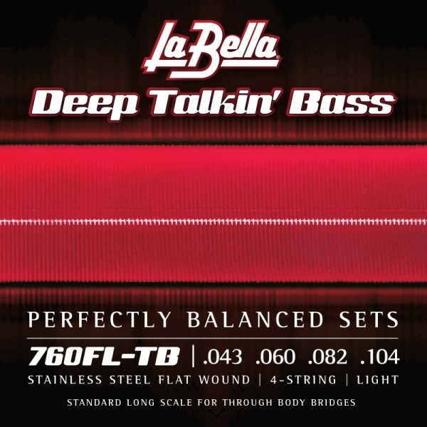 LaBella 760FL-TB Muta di corde flat per basso