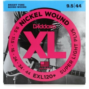 D'ADDARIO EXL120+ NICKEL WOUND SUPER LIGHT PLUS 9.5/44