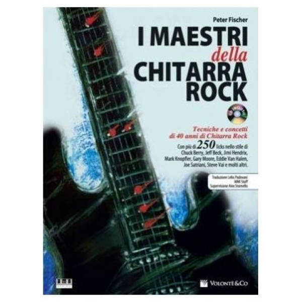 FISCHER MAESTRI CHITARRA ROCK + CD ITA
