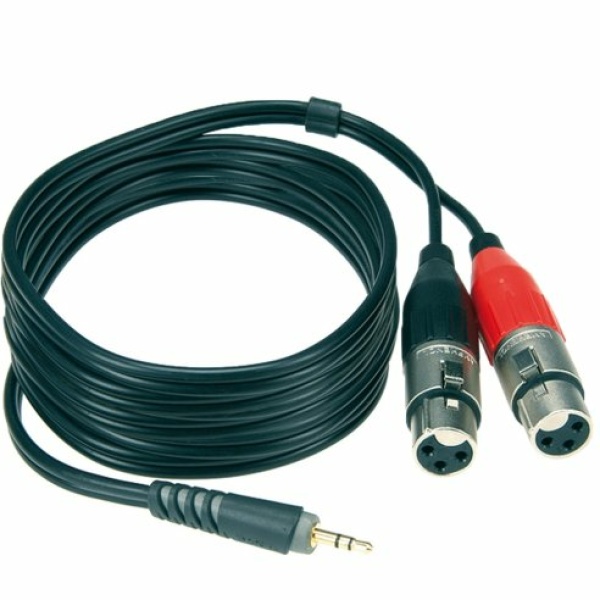 KLOTZ AY8-0300 MINI JACK ST 2 XLR FEMMINA