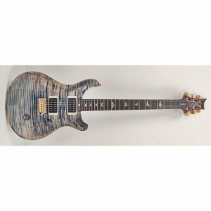 PRS CUSTOM 24 10 TOP THIN FADED WHALE BLUE