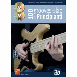 TAZZINO 100 GROOVES IN SLAP PER PRINCIPIANTI