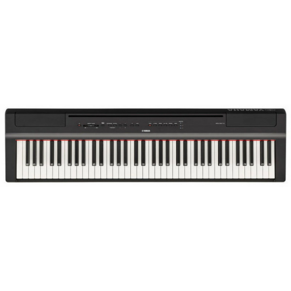 YAMAHA P-121/BK STAGE PIANO 73 NOTE BLACK - BUNDLE