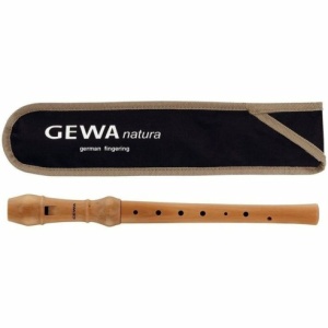 GEWA FLAUTO SOPRANO TEDESCO IN LEGNO - SERIE NATURA