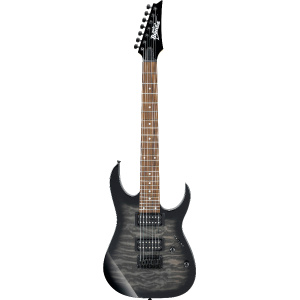 Ibanez GRG7221QA Transparent Black Sunburst