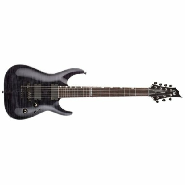 LTD LTD H-1007 - See Thru Black - 7 corde