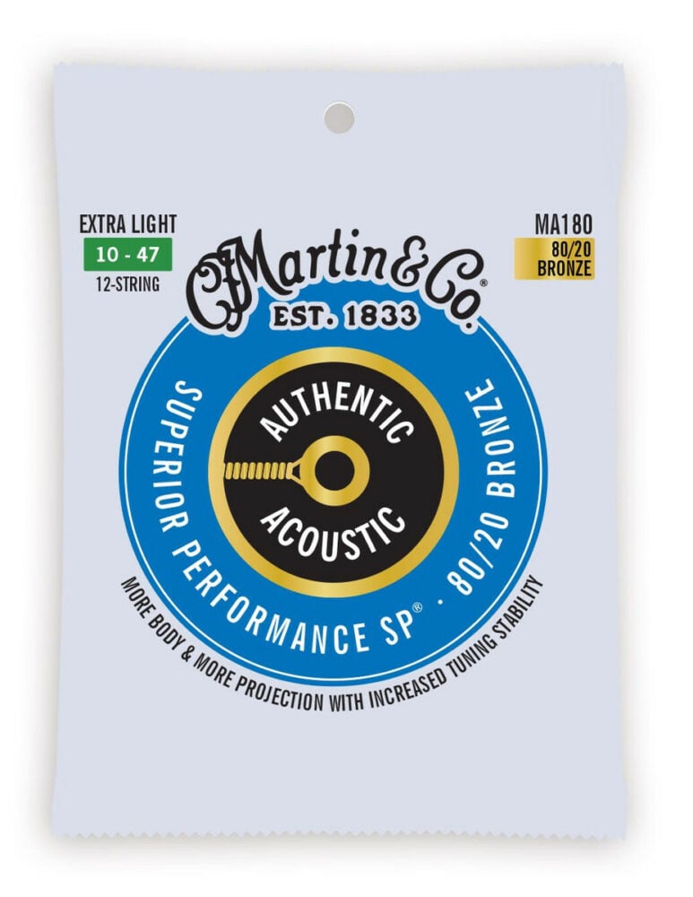 Martin MA180 Set corde 12 corde XL