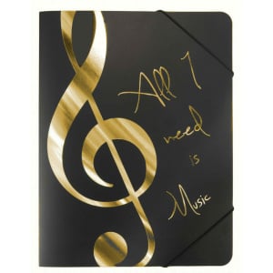 A-GIFT REPUBLIC F 1035CARTELLINA ALL I NEED IS MUSIC