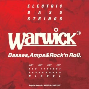 Warwick Red Label Basso Elettrico 4 St 045-105 Nickel