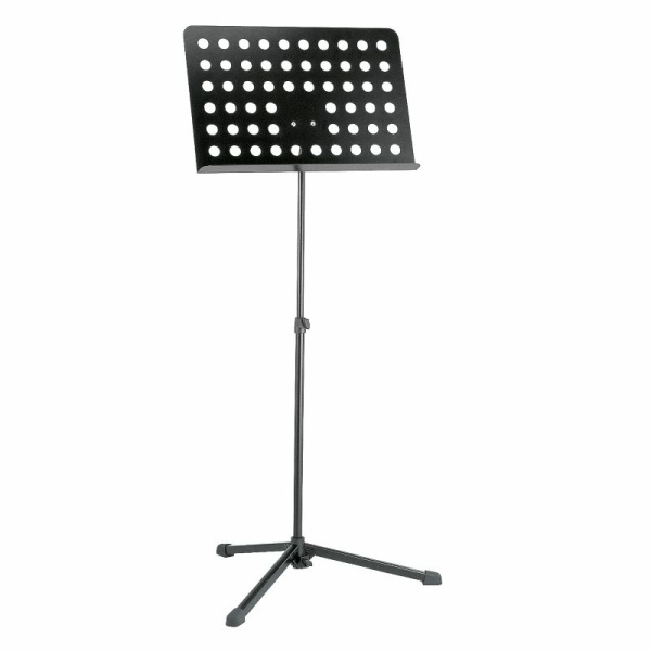 K&M 12179  leggio a cartella rigida nero