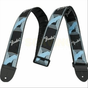 Fender Strap Blk gray blue